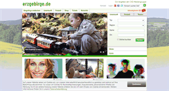 Desktop Screenshot of erzgebirge.de