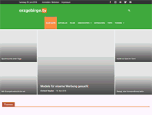 Tablet Screenshot of erzgebirge.tv